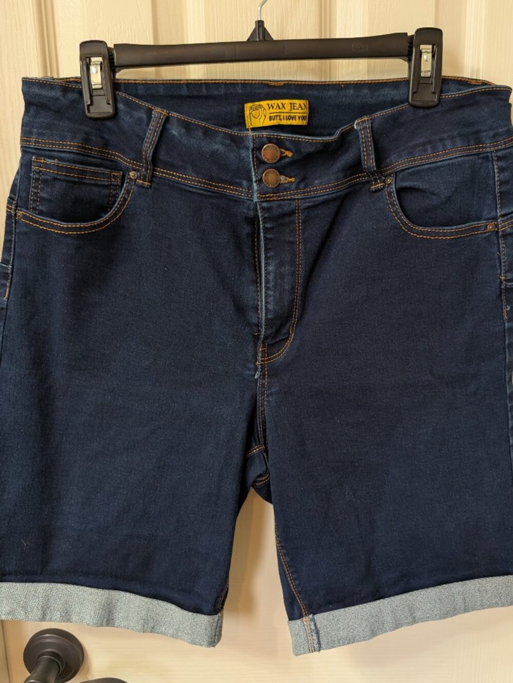 Wax Jeans Bermuda Shorts Size 2XL